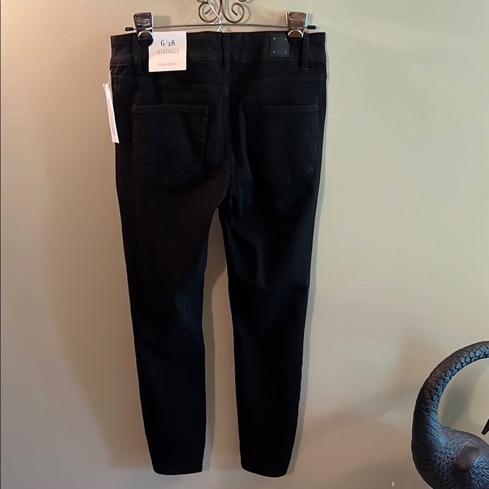 Ellen Tracy Black Skinny Jeans Classic Style - Picture 6 of 15